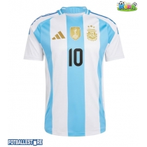 Argentina Lionel Messi #10 Hjemmedrakt Copa America 2024 Kortermet